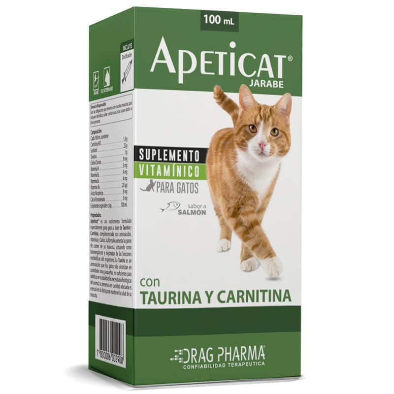APETICAT COMPLEJO B CON TAURINA Y CARNITINA JARABE 100ML