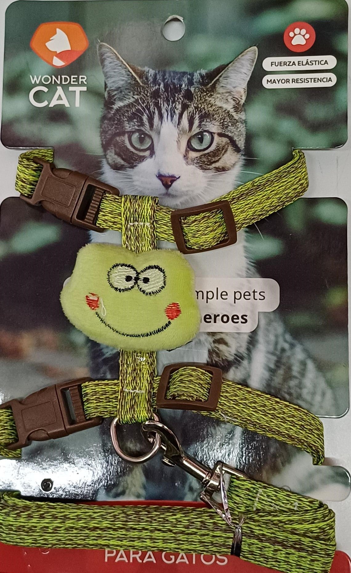 ARNES PARA GATOS + TRAILLA DISEÑO MASCOTAS TALLA M