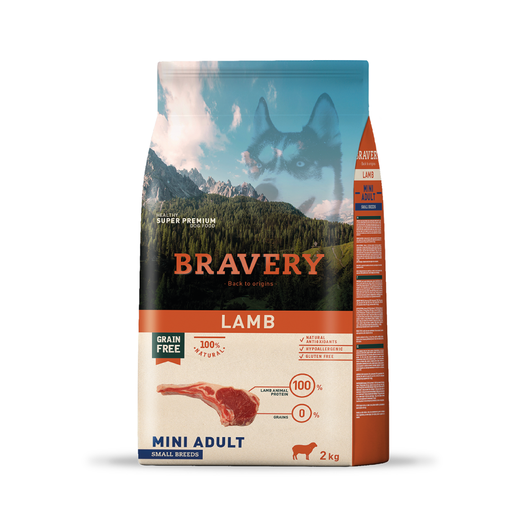 BRAVERY LAMB MINI ADULT SMALL BREEDS 2K-7K