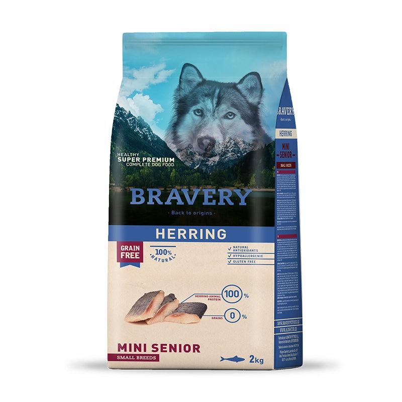 BRAVERY HERRING SENIOR SMALL BREEDS 2K-7K