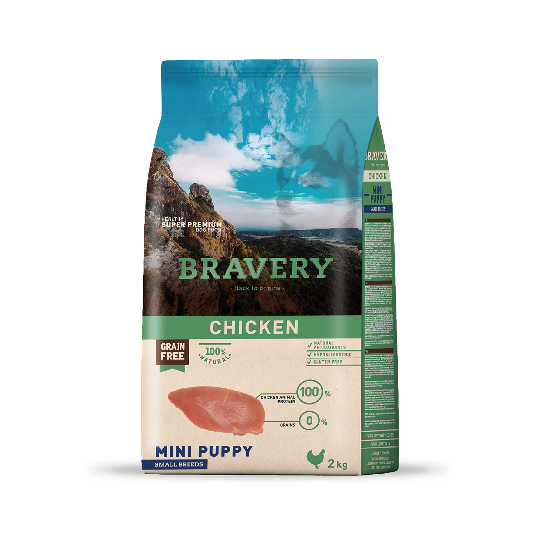 BRAVERY CHICKEN MINI PUPPY SMALL BREEDS 7K-2K
