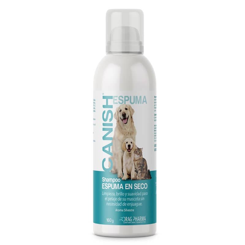 CANISH ESPUMA SHAMPOO EN SECO