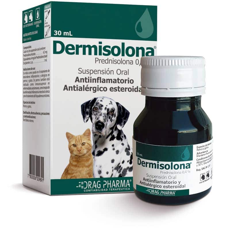 DERMISOLONA PREDNISOLONA 0,4% SUSPENSION ORAL 30ML