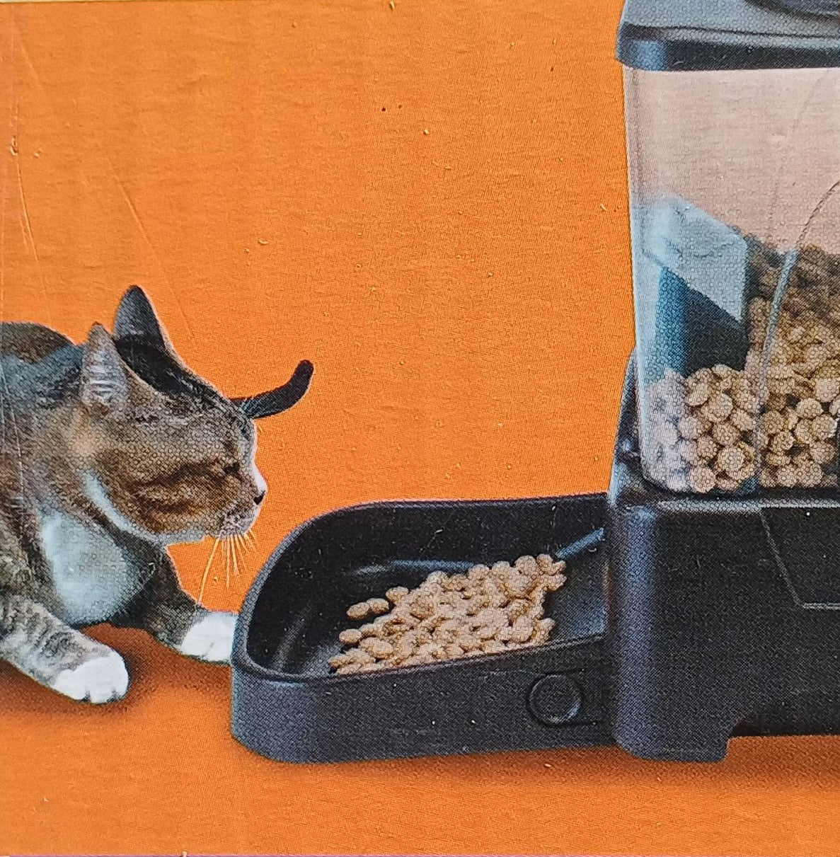 DISPENSADOR AUTOMATICO DE COMIDA PARA MASCOTAS