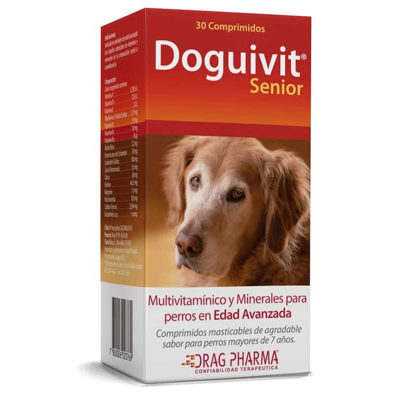 DOGUIVIT SENIOR MULTIVITAMINICO 30 COMPRIMIDOS