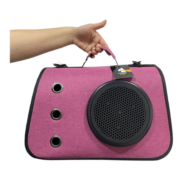 BOLSO DE PRANSPORTE SPACE BAG FUCSIA CON CUPULA
