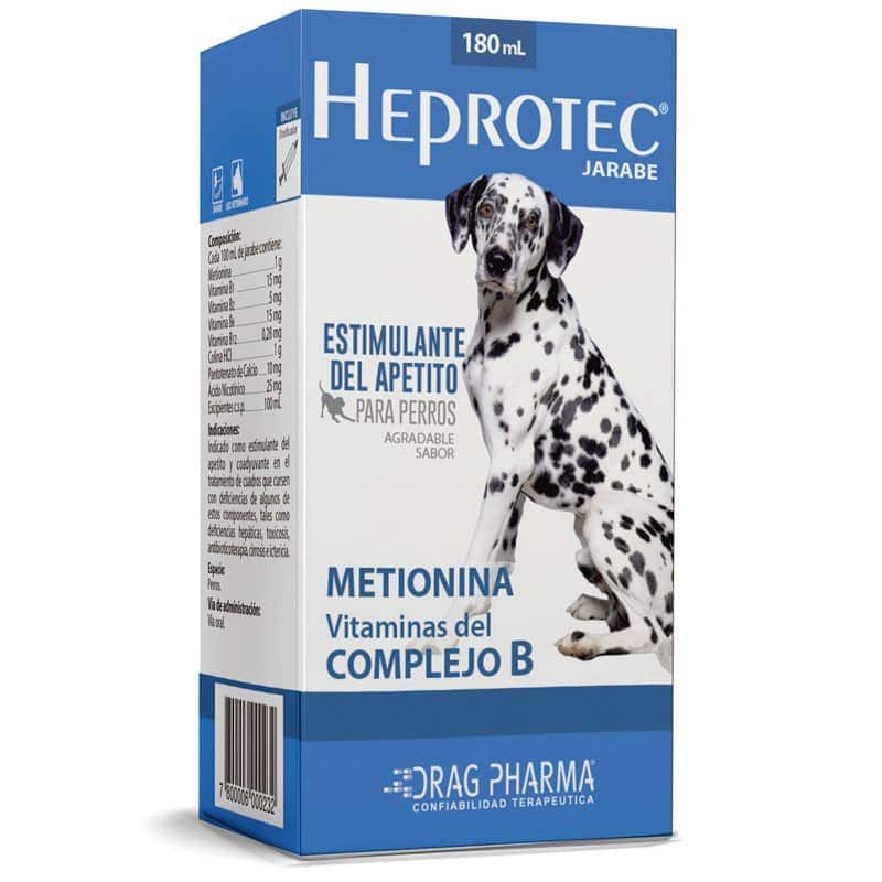HEPROTEC METIONINA COMPLEJO B JARABE 180ML