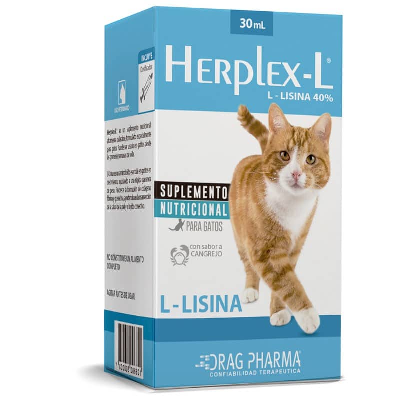 HERPLEX-L L-LISINA 40% SOLUCION ORAL 30ML