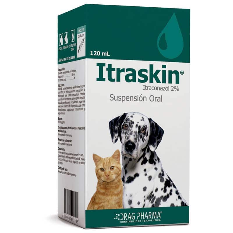 ITRASKIN ITRACONAZOL 2% SUSPENSION ORAL 120ML