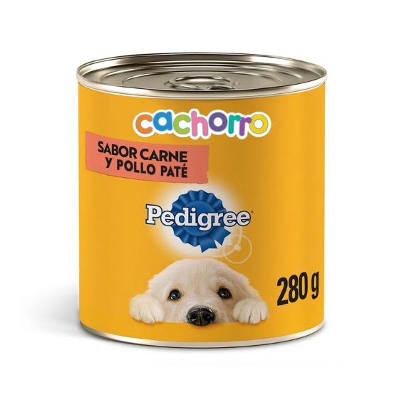 PEDIGREE ALIMENTO HÚMEDO 280GR.