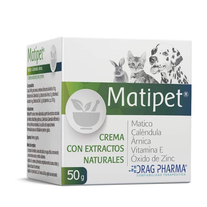 MATIPET CREMA EXTRACTOS NATURALES 50GR