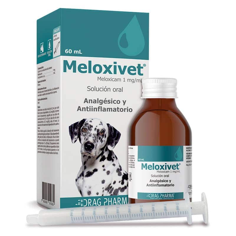 MELOXIVET MELOXICAM 1MG/ML PERROS 60ML