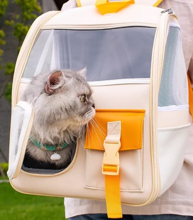 MOCHILA DE TRANSPORTE PARA MASCOTAS