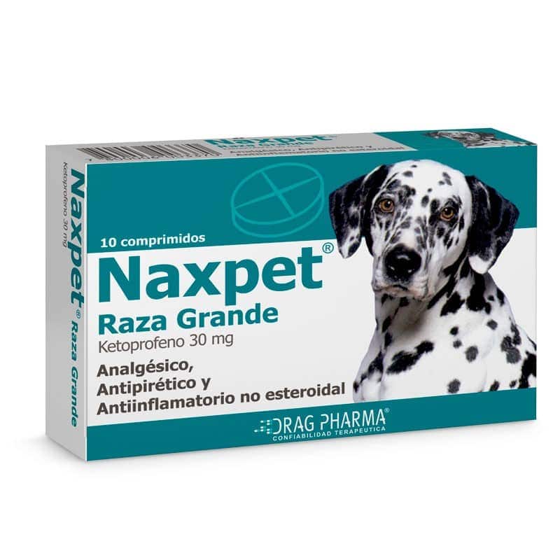 NAXPET KETOPROFENO 30MG 10 COMPRIMIDOS