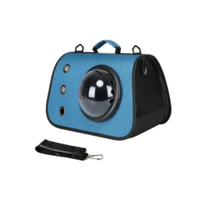 BOLSO DE TRANSPORTE SPACE BAG AZUL CON CUPULA
