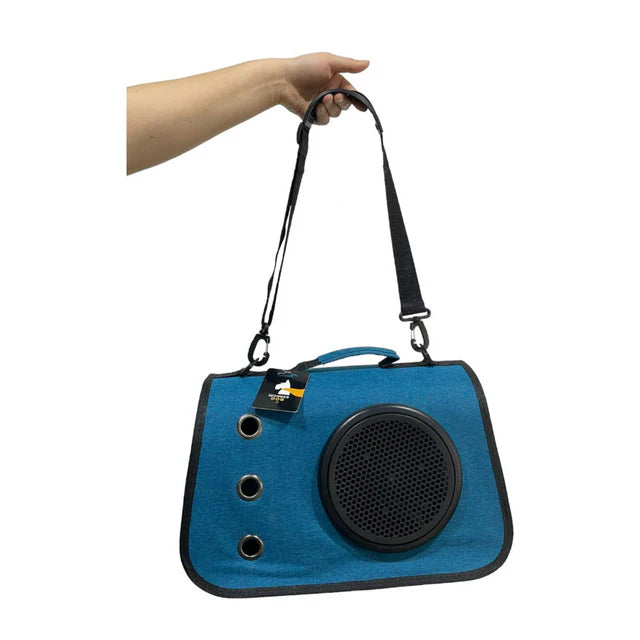 BOLSO DE TRANSPORTE SPACE BAG AZUL CON CUPULA