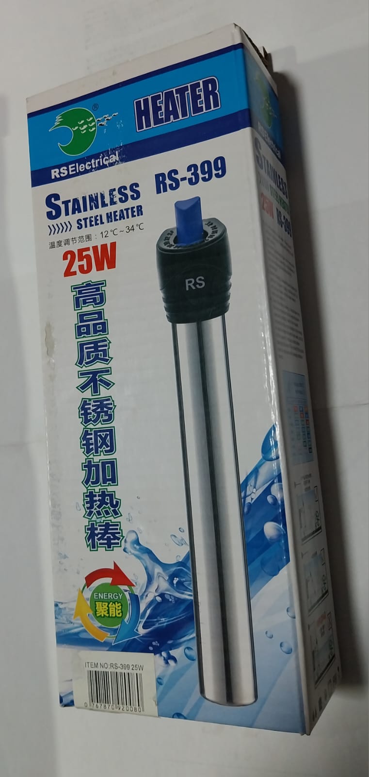 TERMOCALEFACTOR ACERO INOXIDABLE 25W - 30W
