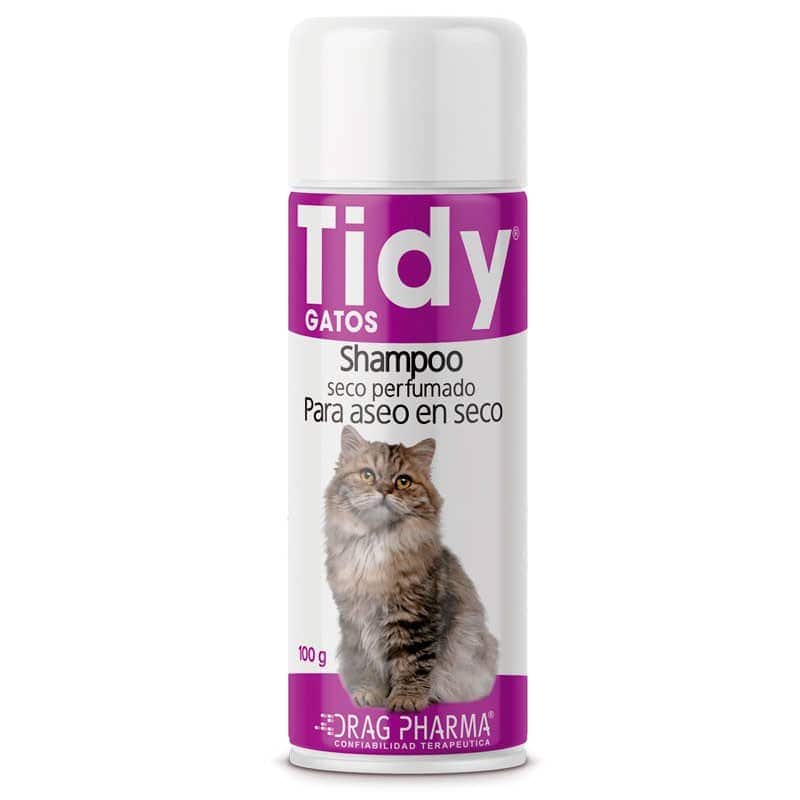 TIDY GATOS SHAMPOO SECO PERFUMADO 100GR