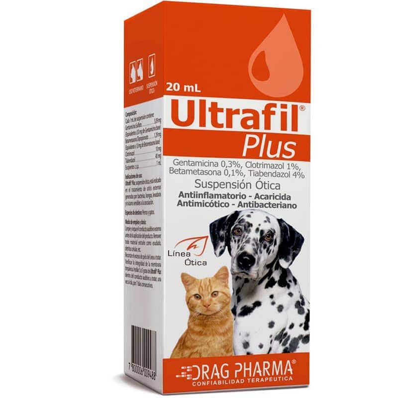 ULTRAFIL PLUS SUSPENSION OTICA 20ML