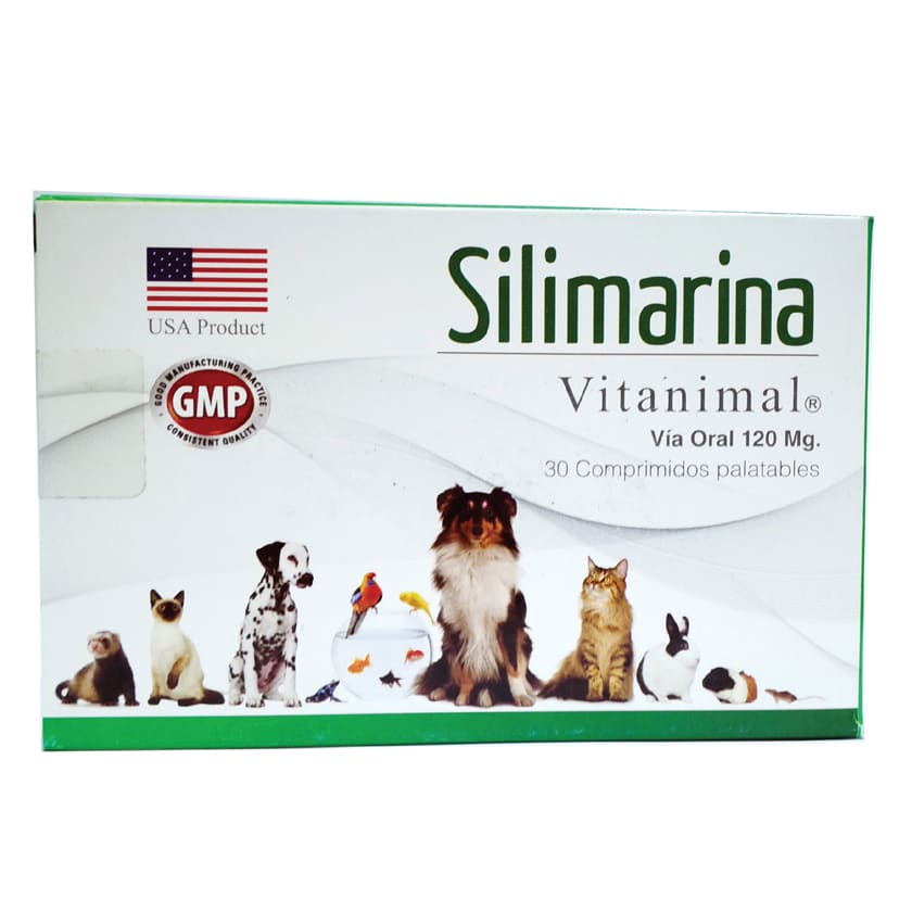 SILIMARINA 120MG 30 COMPRIMIDOS