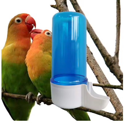 BEBEDERO PARA AVES AZUL 80ML A 400ML