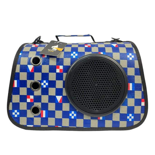 BOLSO DE TRANSPORTE SPACE ART CON CUPULA