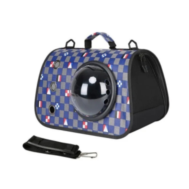 BOLSO DE TRANSPORTE SPACE ART CON CUPULA