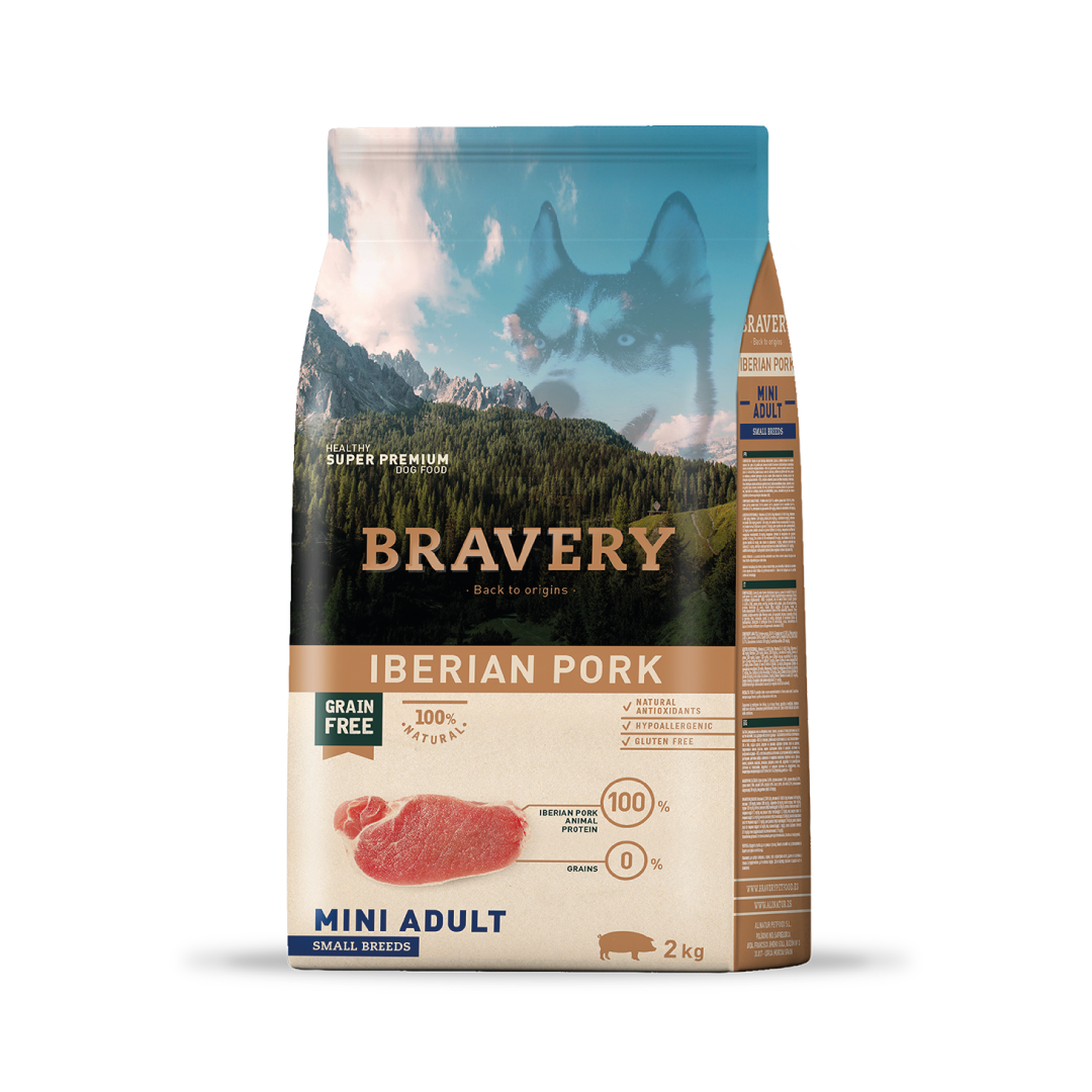 BRAVERY IBERIAN PORK MINI ADULT SMALL BREEDS 2K-7K