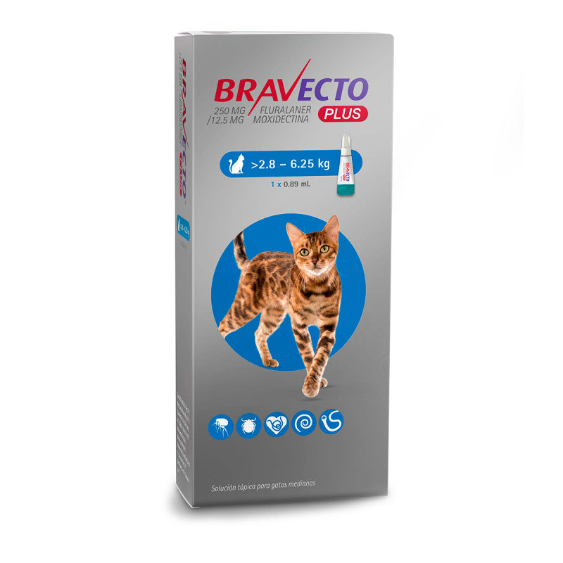 BRAVECTO PLUS 2,8K A 6,25K