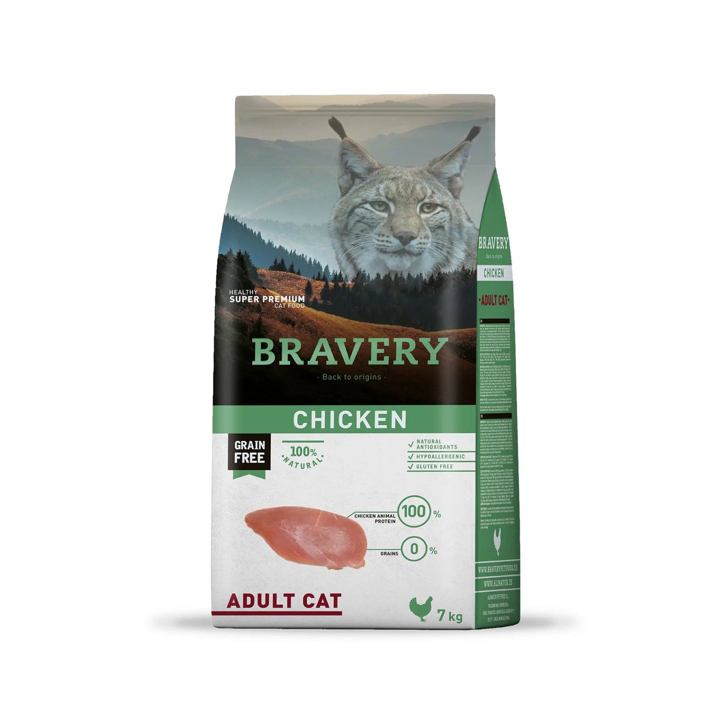 BRAVERY CHICKEN ADULT CAT 2K-7K