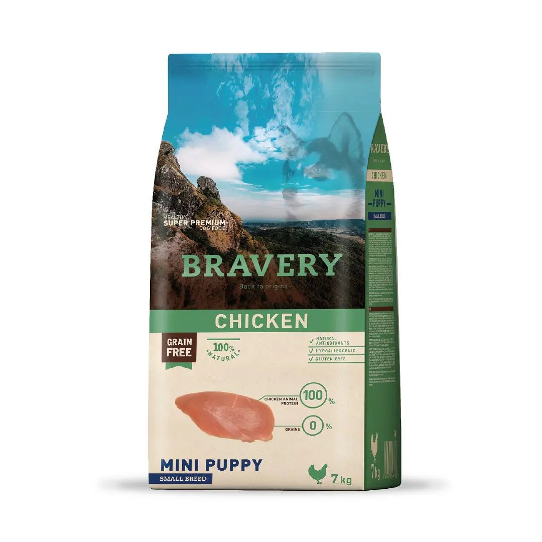 BRAVERY CHICKEN MINI PUPPY SMALL BREEDS 7K-2K