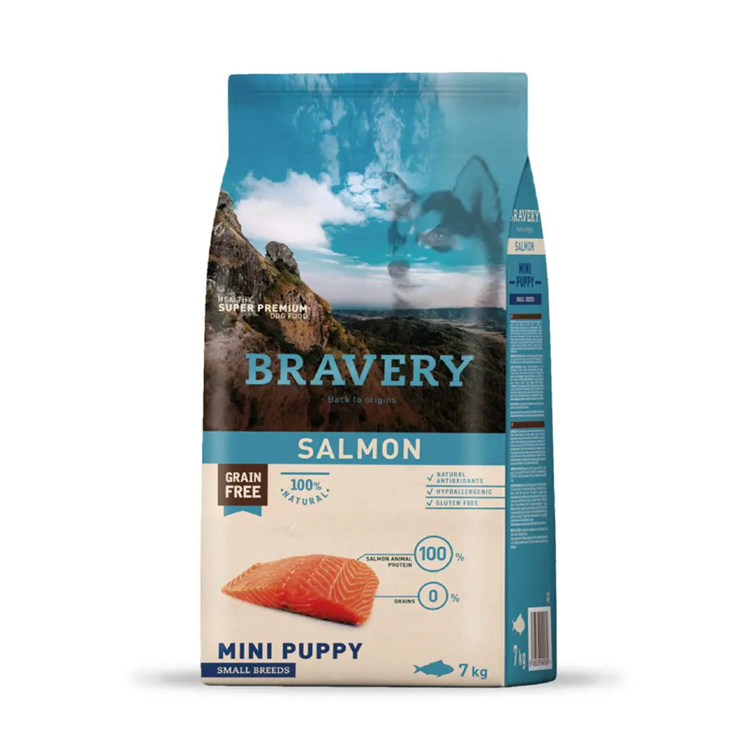BRAVERY SALMON MINI PUPPY SMALL BREEDS 7K-2K