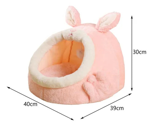CAMA NIDO PARA GATOS ROSA