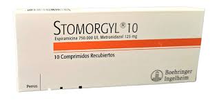 STOMORGYL 10 ESPIRAMICINA 750.000UI 10 COMPRIMIDOS