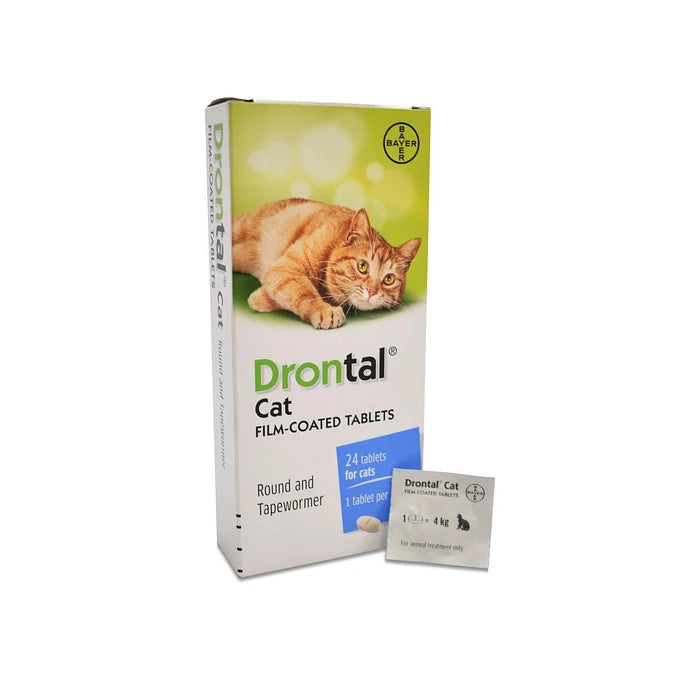 DRONTAL CATS TABLETAS ENVASE CLINICO