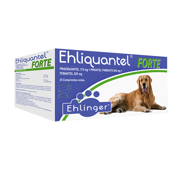 EHLIQUANTEL FORTE 1 COMPRIMIDO