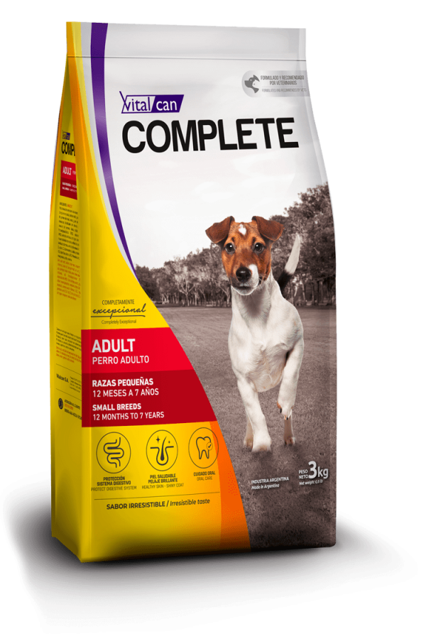 VITALCAN COMPLETE ADULTO RAZA PEQUEÑA 20K