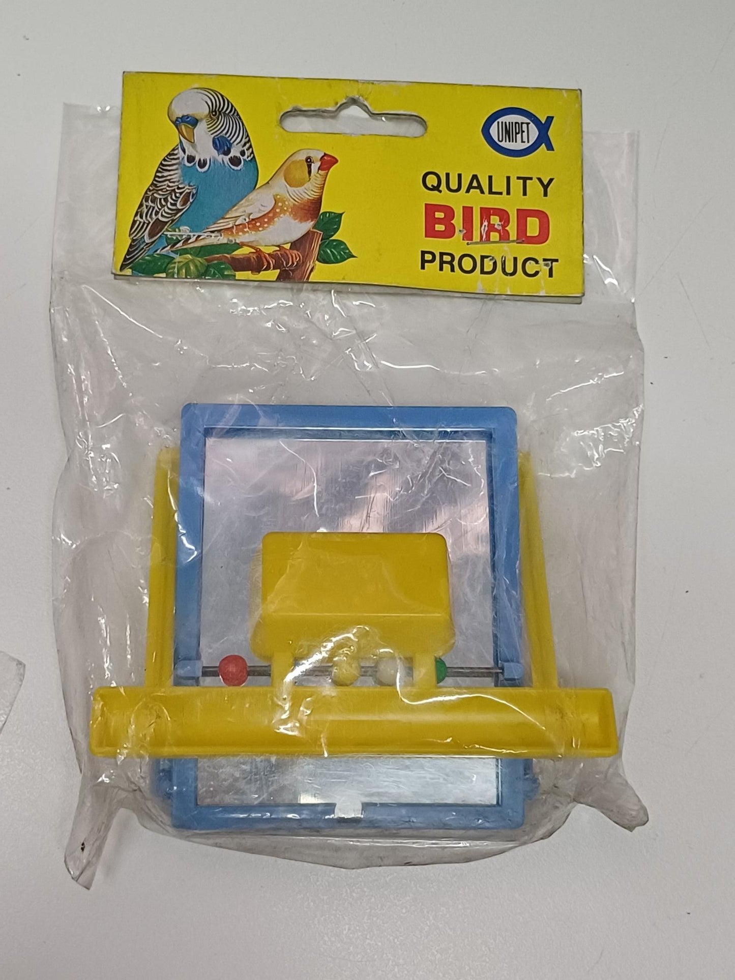 JUGUETE ESPEJO TOCADOR PARA AVES
