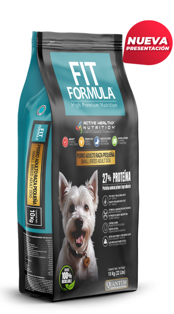 FIT FORMULA PERRO ADULTO RAZA PEQUEÑA 10K