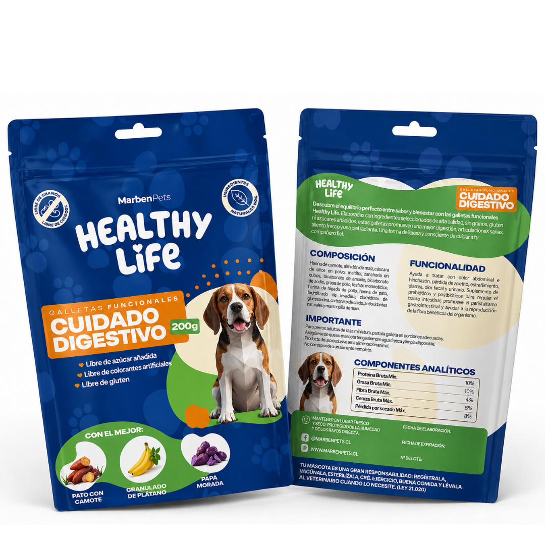 HEALTHY LIFE GALLETAS FUNCIONALES PARA PERROS 200GR