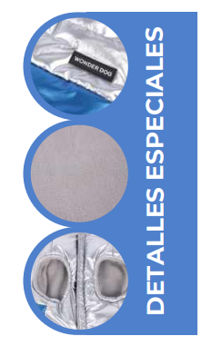CORTAVIENTOS PERRO AZUL-GRIS