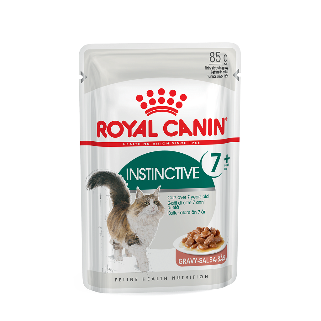 ROYAL CANIN INSTINCTIVE GATO 7+ POUCH 85GR