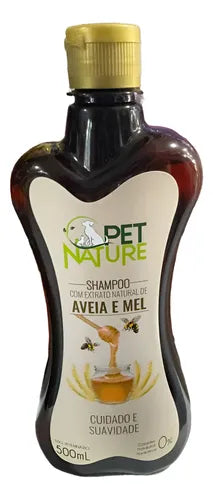 SHAMPOO AVENA Y MIEL PET NATURE 500ML