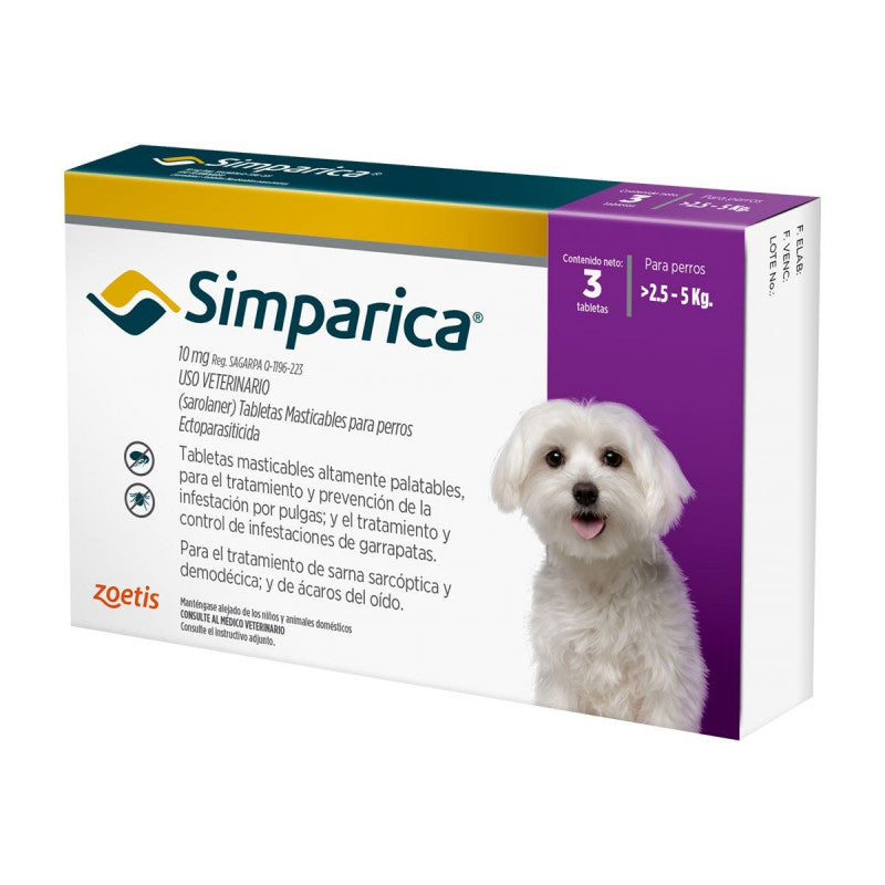 SIMPARICA 2,6K A 5K