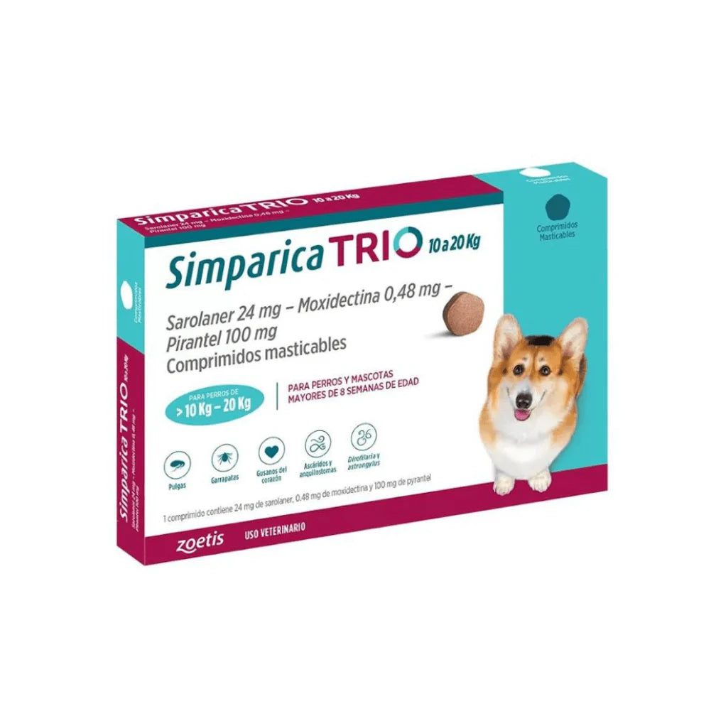 SIMPARICA TRIO 10K A 20K