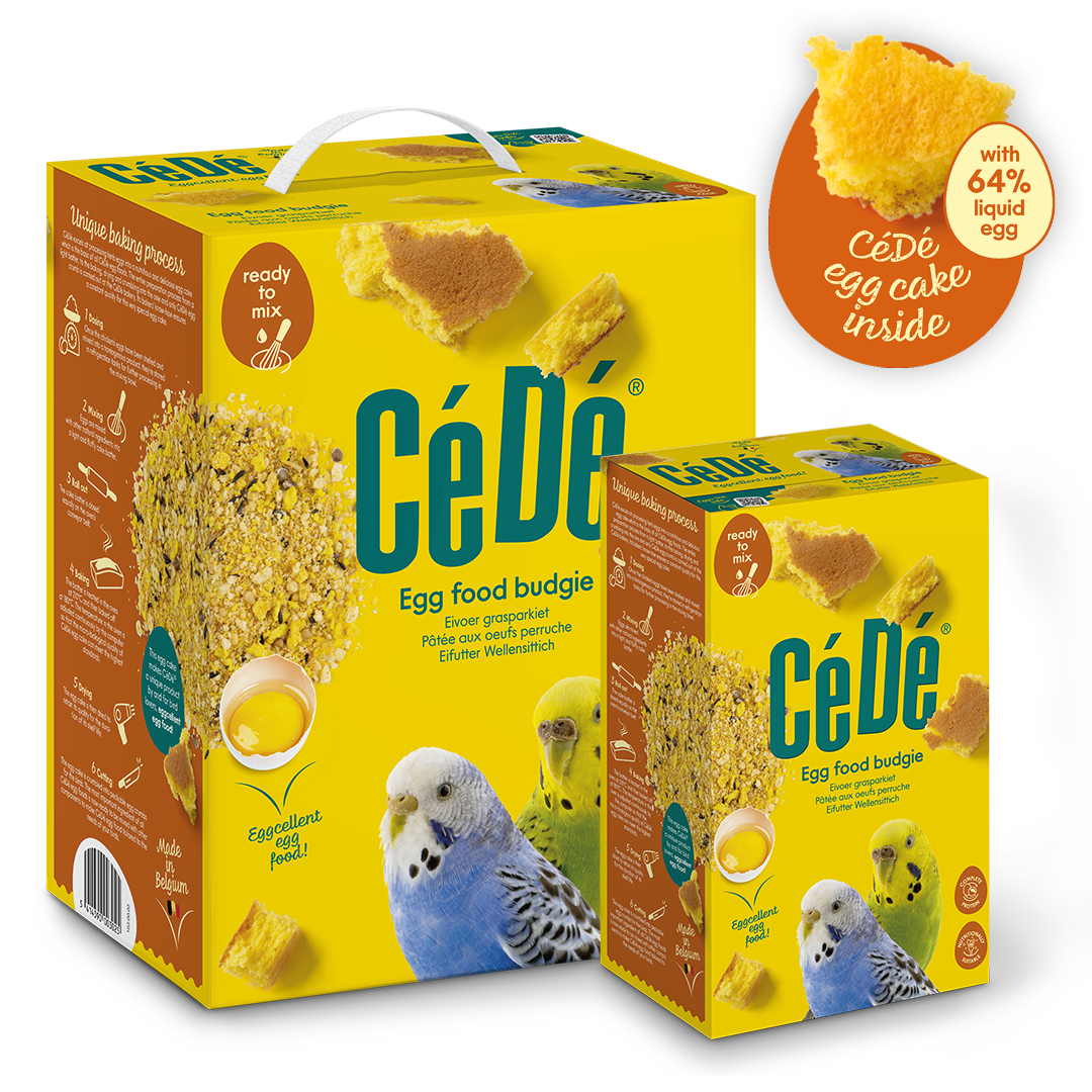 CÉDÉ EGG FOOD BUDGIE 1KG