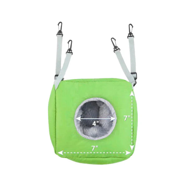 CUBO COLGANTE PARA PEQUEÑAS MASCOTAS