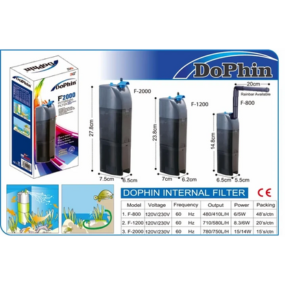 FILTRO INTERNO DOPHIN F800-F1200-F2000