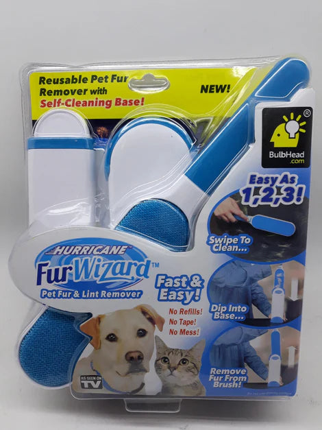 CEPILLO FUR WISARD PARA PERROS Y GATOS