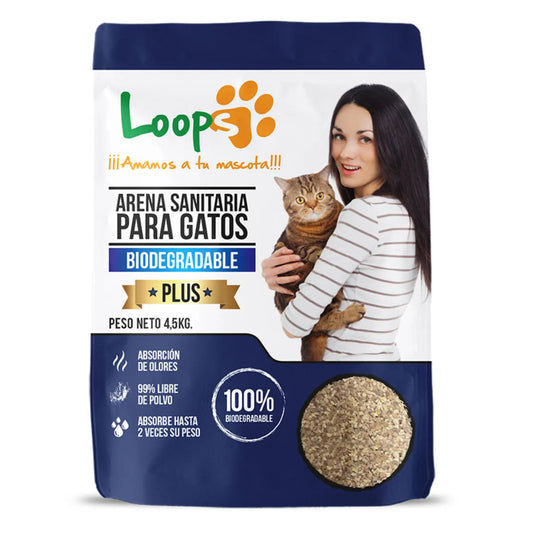 ARENA ECOLOGICA LOOPS 100% BIODEGRADABLE PLUS